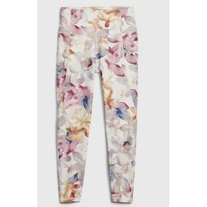 GAP 7/8 floral blackout leggings size XS